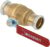 Bonfix knelfitting vernikkeld knelkoppeling 10x10mm gastec / kiwa | 4024723949282