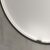 INK SP31 contour spiegel in stalen kader met dimbare directe LED-verlichting, spiegelverwarming, color changing en schakelaar 100 x 4 x 100 cm, | 8718835163457