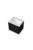 Proline polystone Elegant badmeubelset met wastafelonderkast met 2 lades en polystone wastafel zonder kraangat 60 x 54,5 x 46 cm, mat zwart / glanzend | 8718835065386